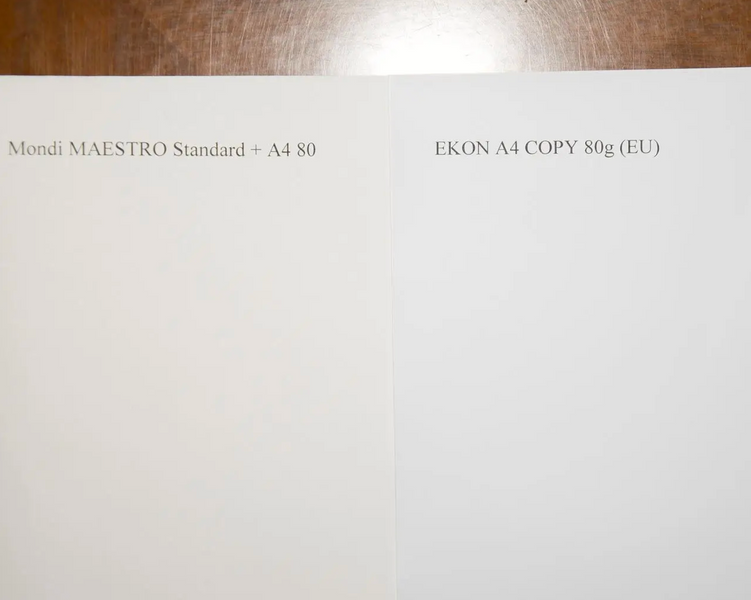 Папір офісний Mondi MAESTRO Standard + А4 80 грам (500 арк.) Коробка 5 пачок 110002 фото